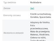 Grajewo ogłoszenia: Sprzedam wózek 3w1 firmy BabyLux Qbaro po jednym dziecku,bez... - zdjęcie