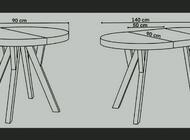 Grajewo ogłoszenia: Sprzedam stół z krzesłami ,razem lub oddzielnie,Cena za krzesło... - zdjęcie