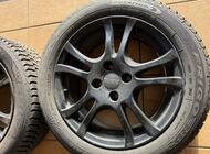 Grajewo ogłoszenia: Komplet kół zimowych Ford Fiesta Mk8, Dębica 195/55 R16 + Anzio... - zdjęcie